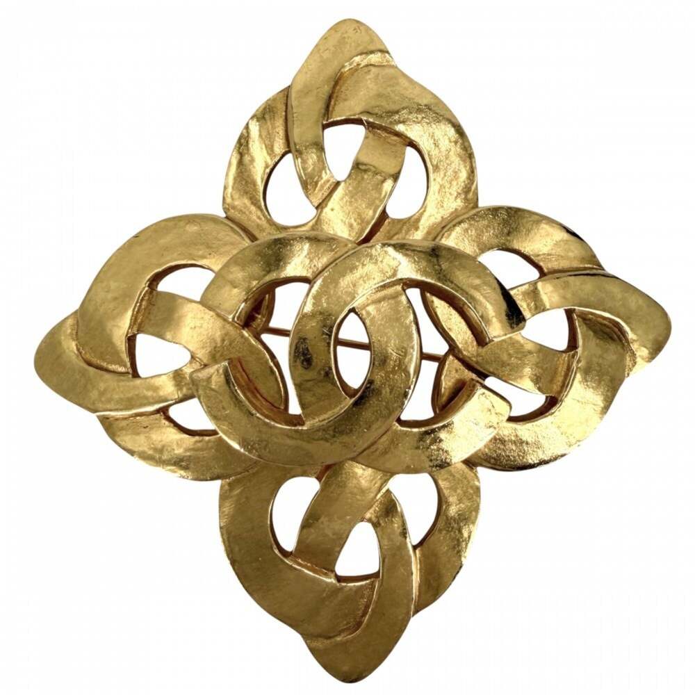 Chanel Cc Logo Brooch Metal #347225C83B